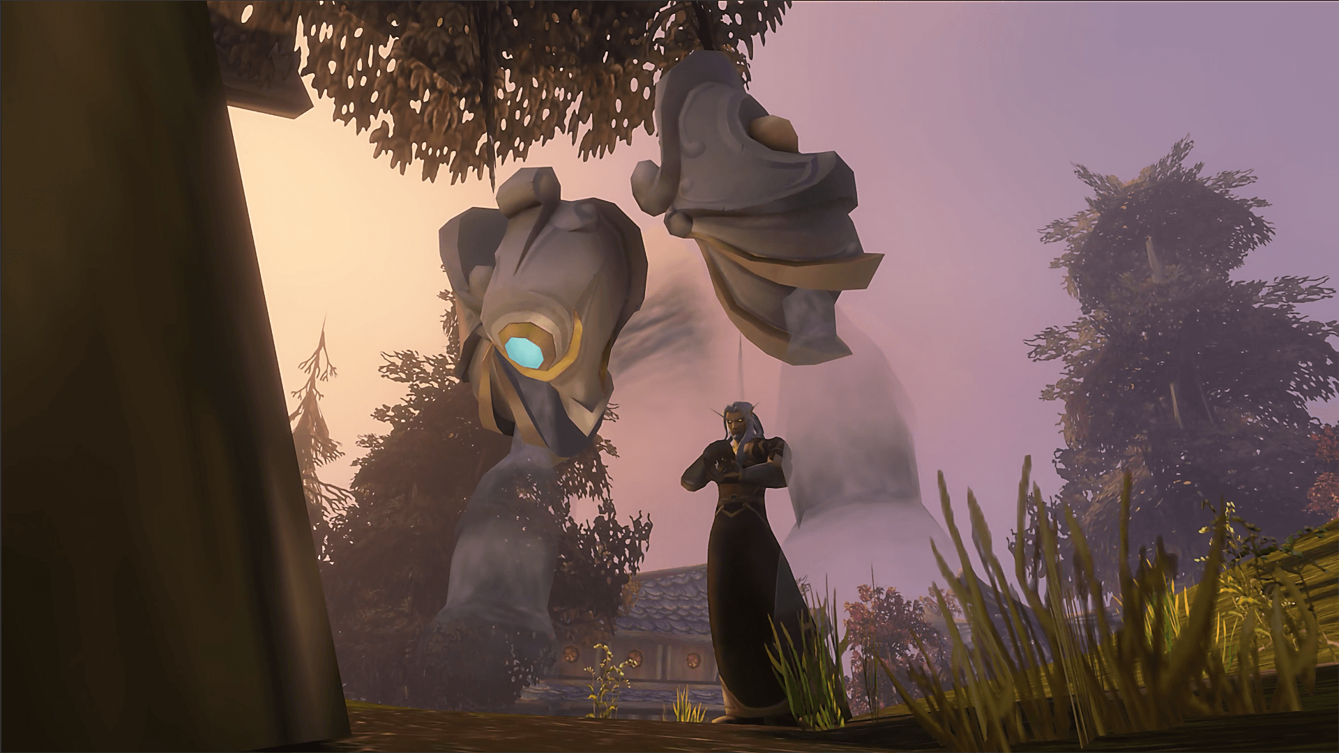 Offizielle Spielansicht der neuen Skyborne-Startregion Zephras Isle.